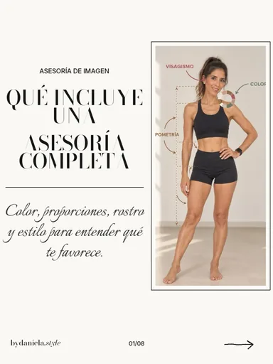 Publicación de Daniela Peñaloza en Instagram: qué reúne una asesoría completa