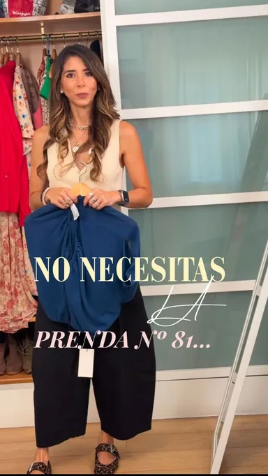 Reel de Daniela Peñaloza en Instagram: ¿Y si no te faltara ropa