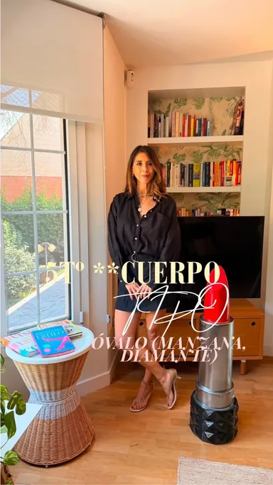 Reel de Daniela Peñaloza en Instagram: cómo vestir una silueta óvalo, en vídeo